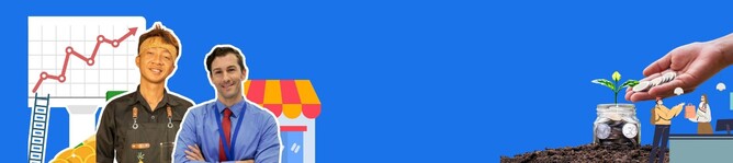 Illustration depicting retail growth, smart investment, and a flourishing business through strategic decisions, answering what makes a worthwhile investment in retail.