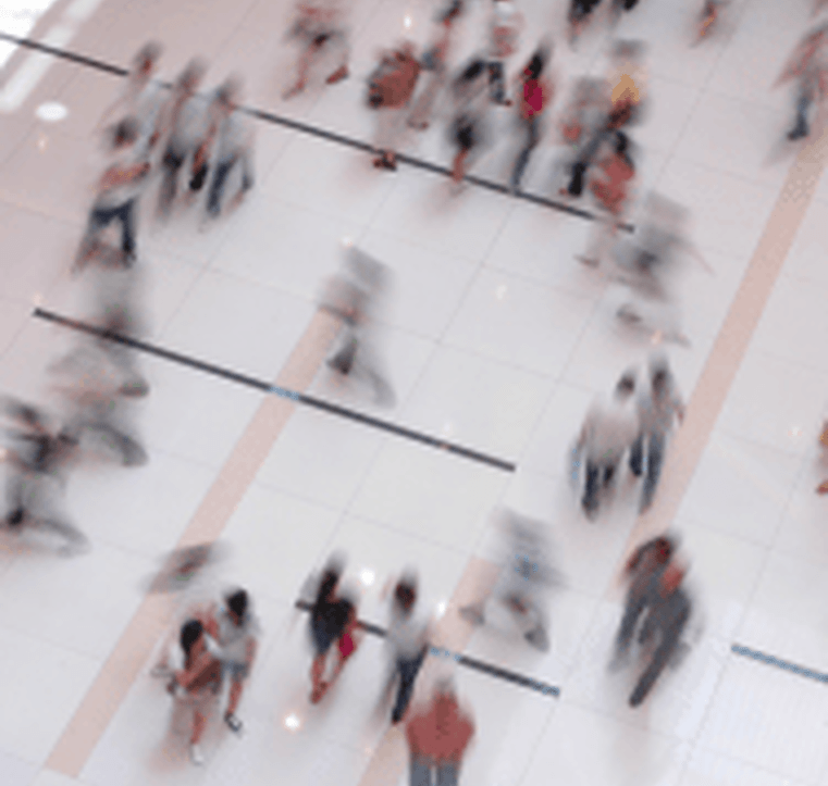 Provide your lease holders footfall analysis that can contribute to better or worse rent rates. 